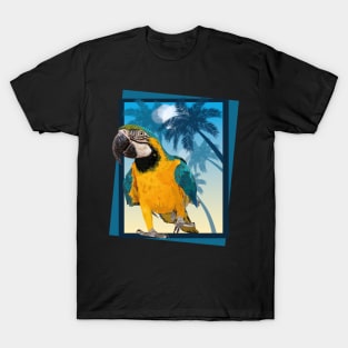 Blue and yellow macaw T-Shirt